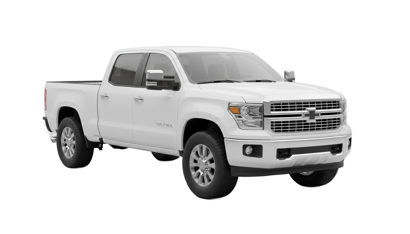 white truck png PNG transparent background
