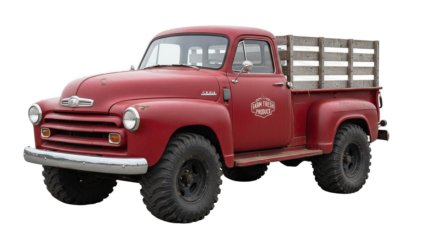 farm truck png PNG transparent background