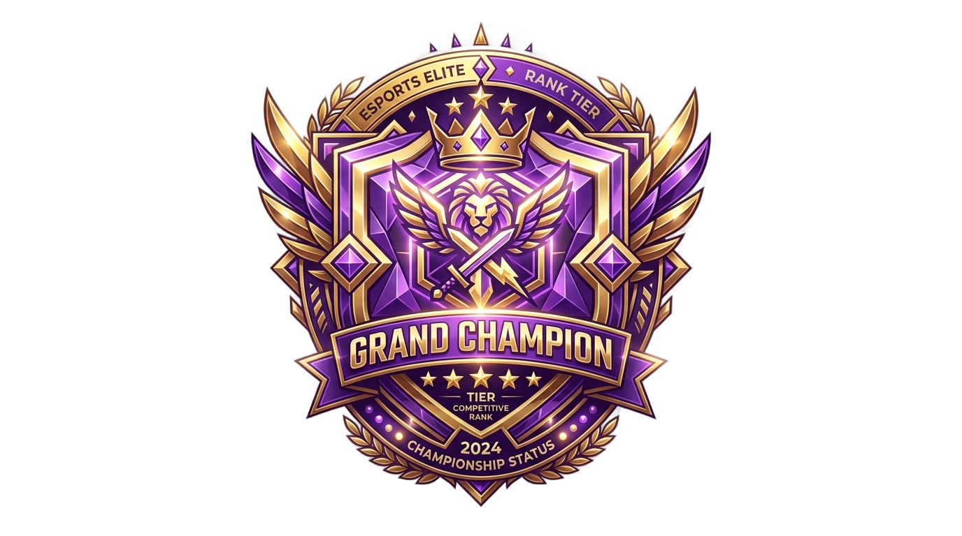 grand champion rocket league png PNG transparent background