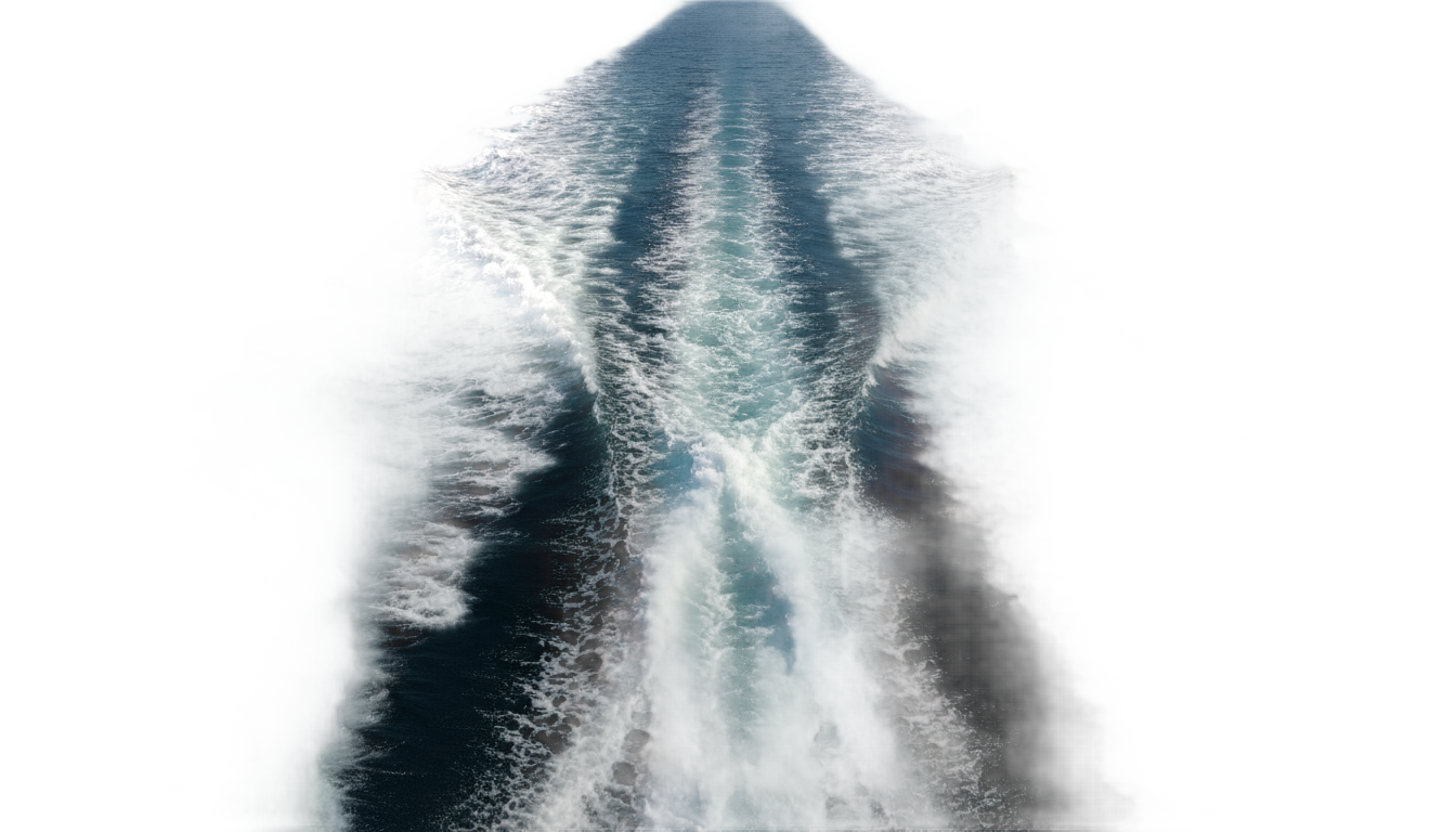 boat wake png PNG transparent background