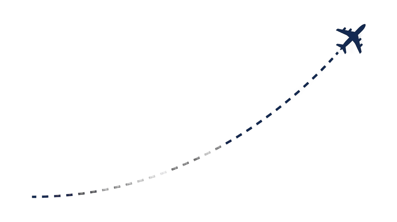 airplane dotted line png PNG transparent background