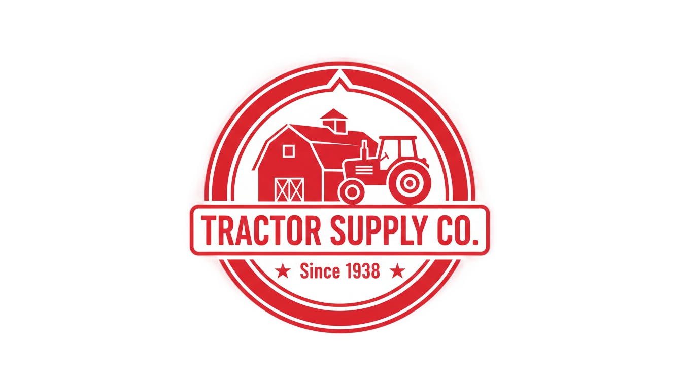 tractor supply company logo png PNG transparent background