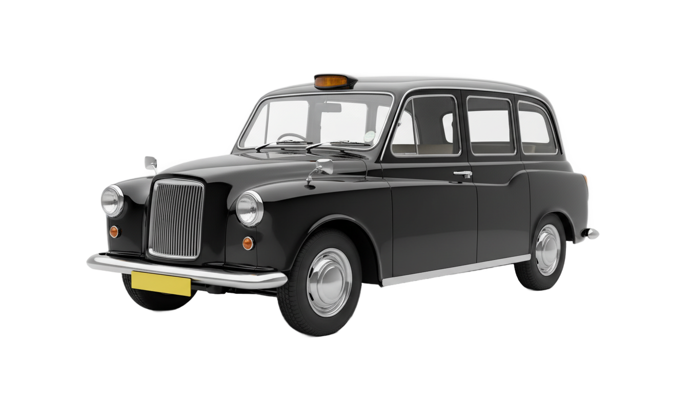 london taxi png PNG transparent background