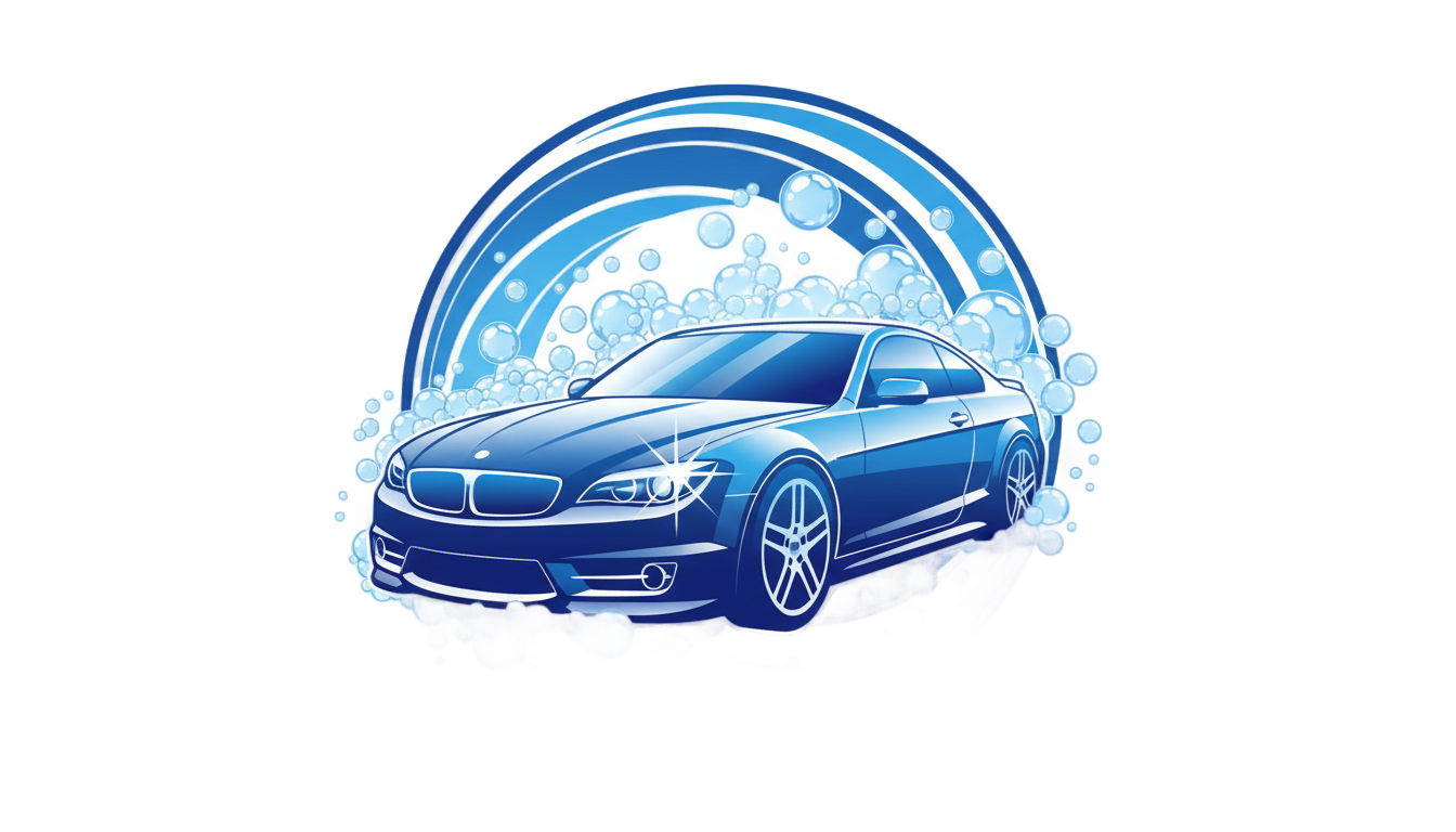 car washing logo png PNG transparent background