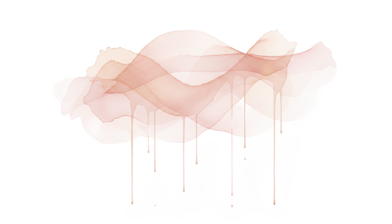 rose gold watercolor splash png PNG transparent background