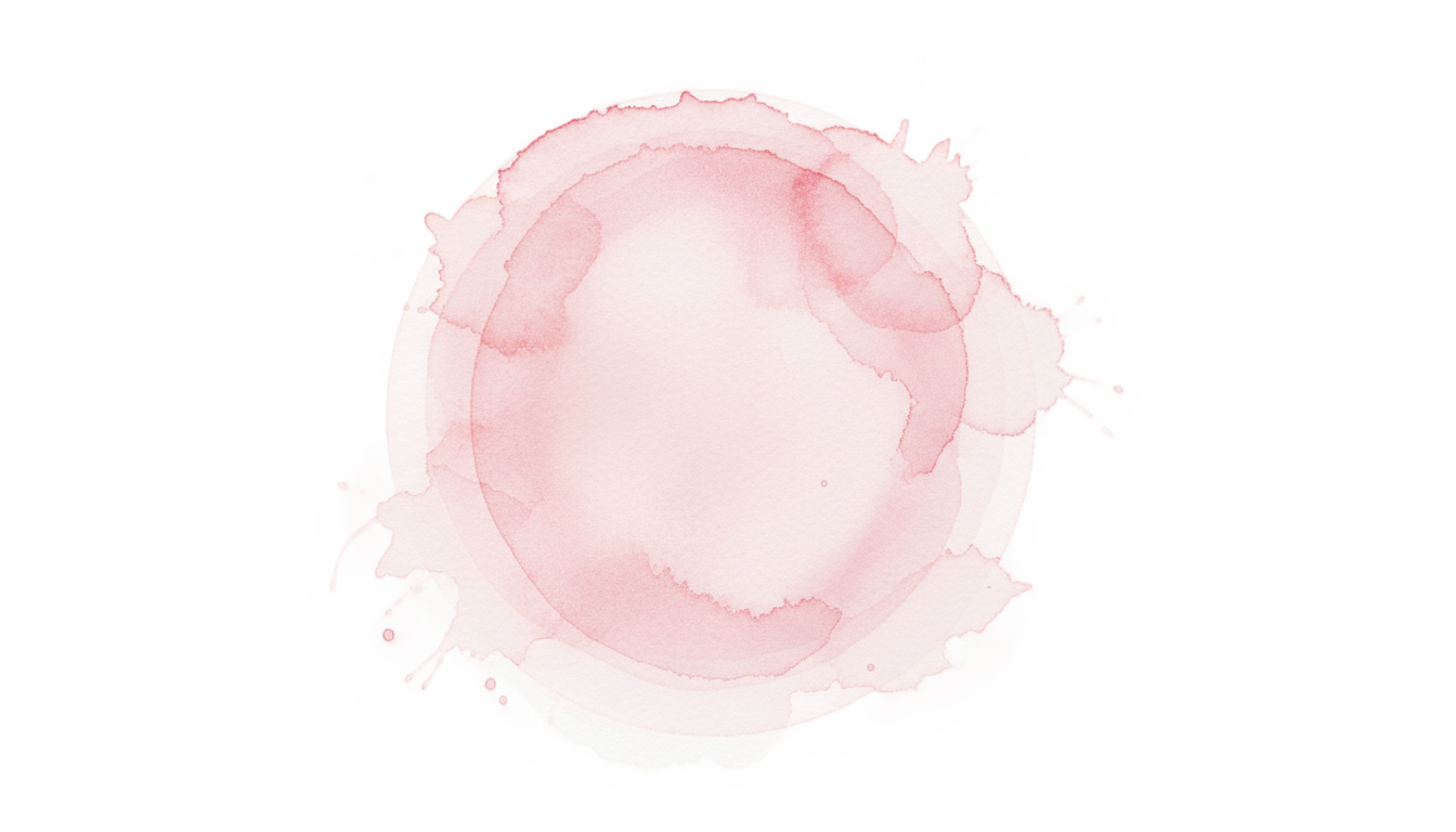 pink watercolor circle png PNG transparent background