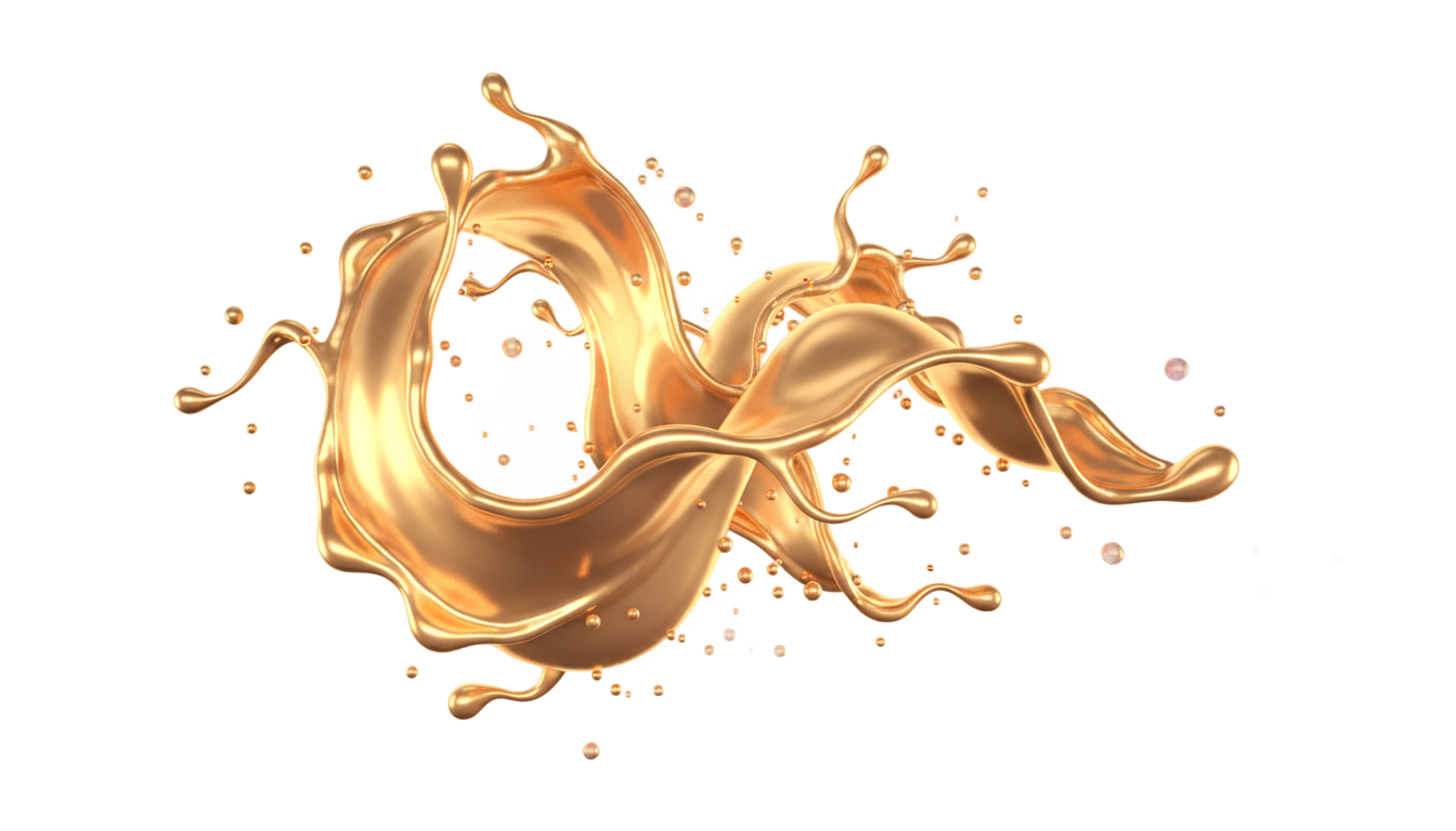 gold watercolor splash png PNG transparent background