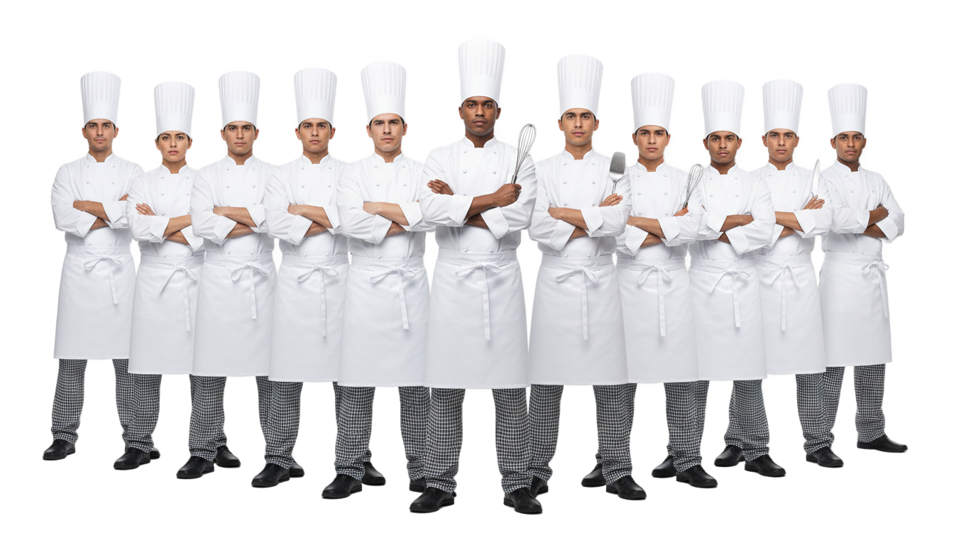 kitchen staff png PNG transparent background