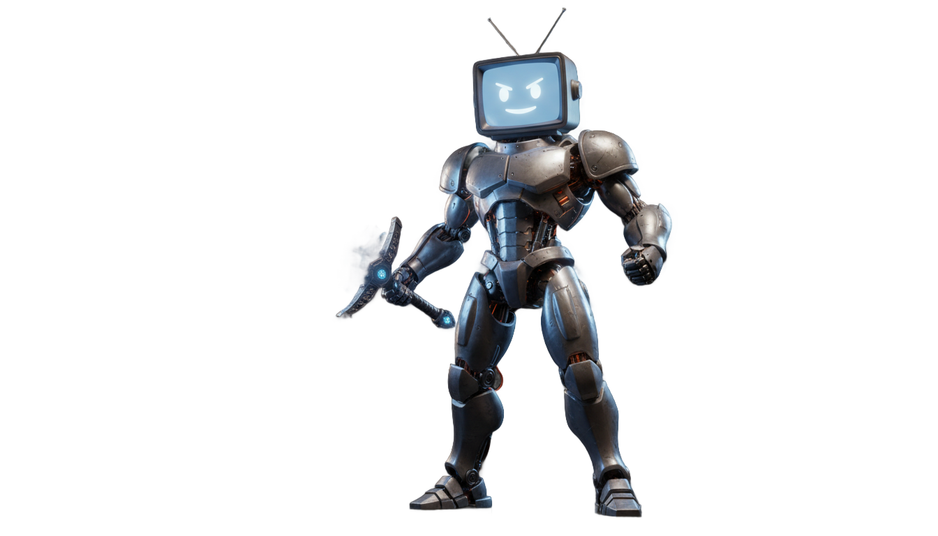 titan tv man sword png PNG transparent background
