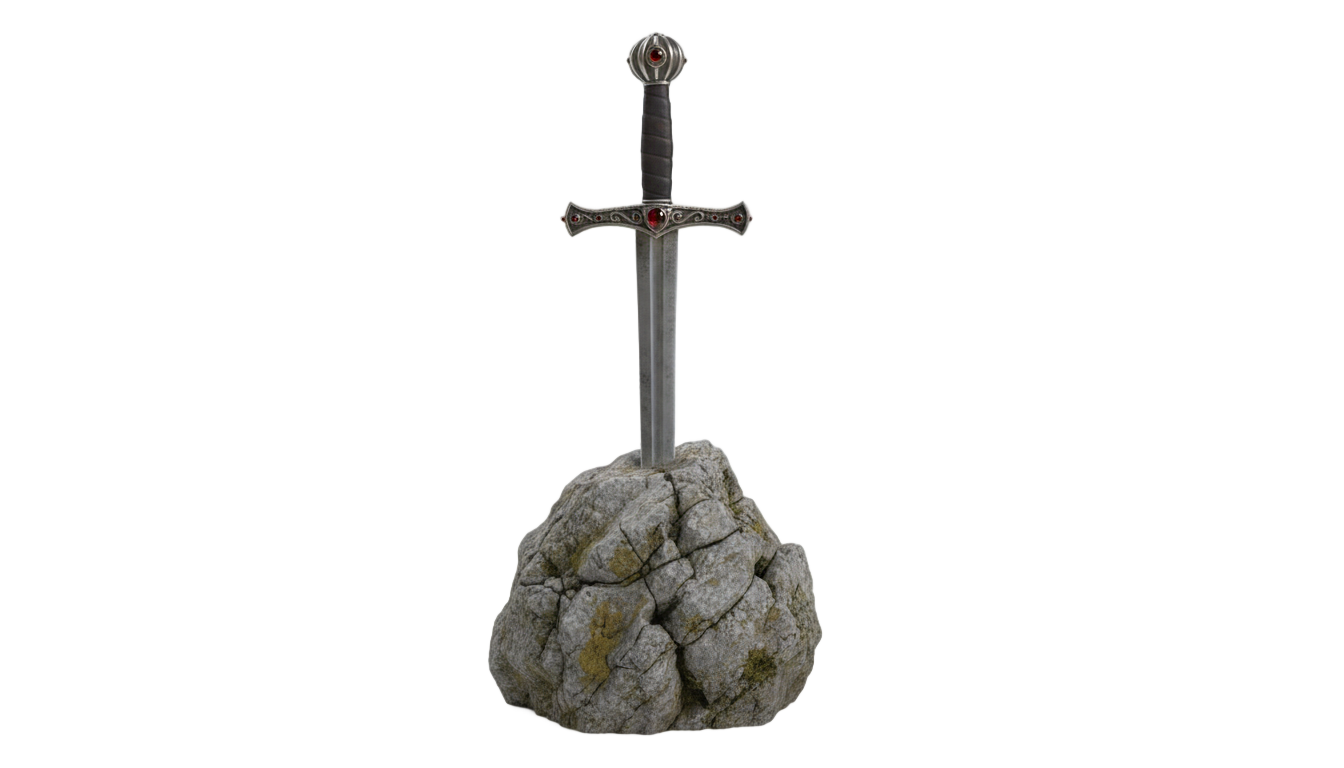 sword in the stone png PNG transparent background