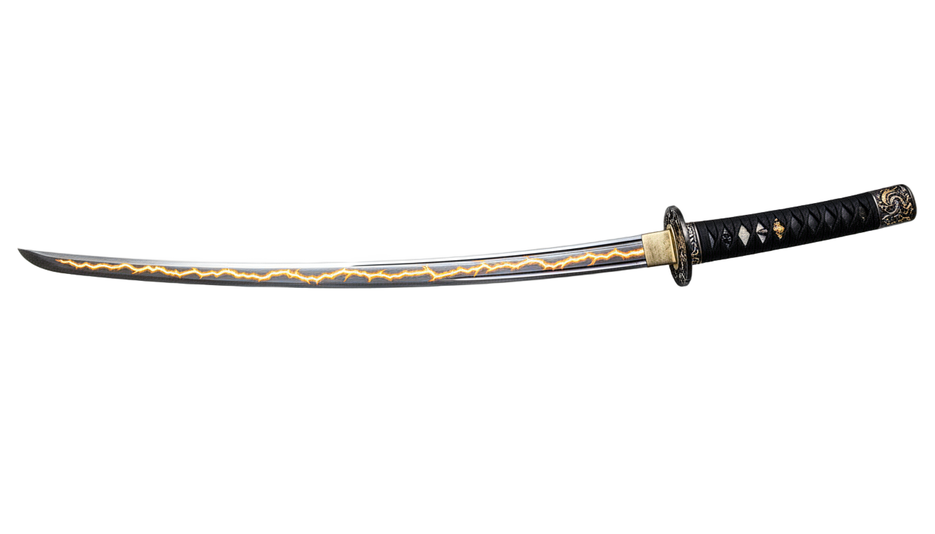 zenitsu sword png PNG transparent background