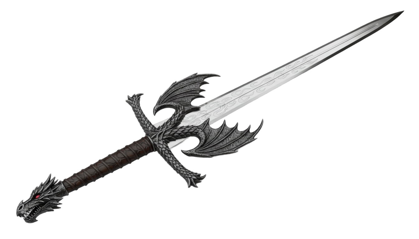 dragon sword png PNG transparent background