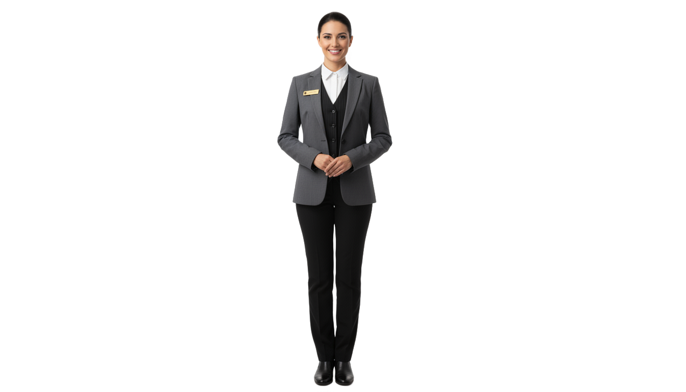 hotel staff png PNG transparent background