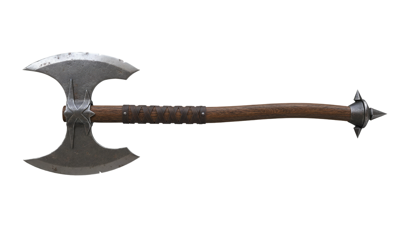 double axe png PNG transparent background