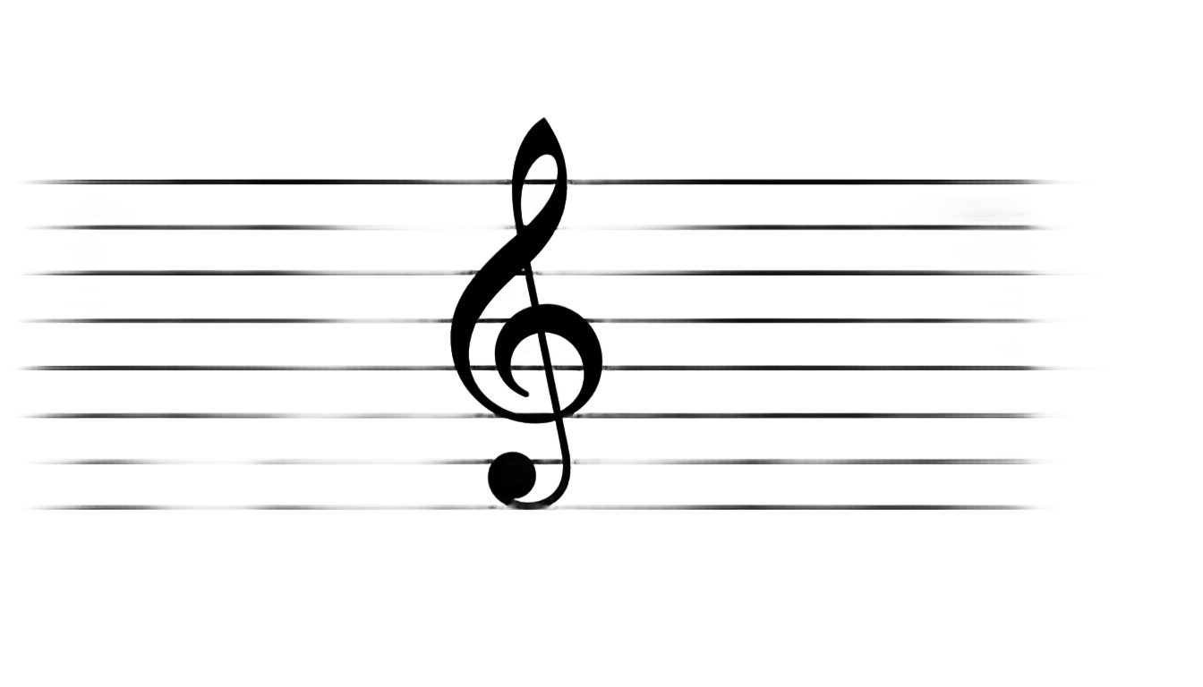 bass clef staff png PNG transparent background