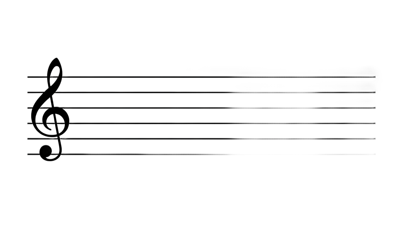 music staff png PNG transparent background