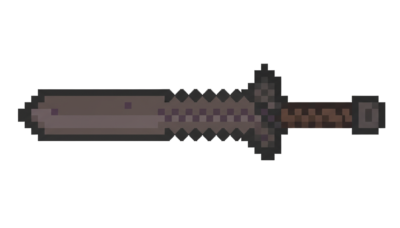 netherite sword png 16x16 PNG transparent background