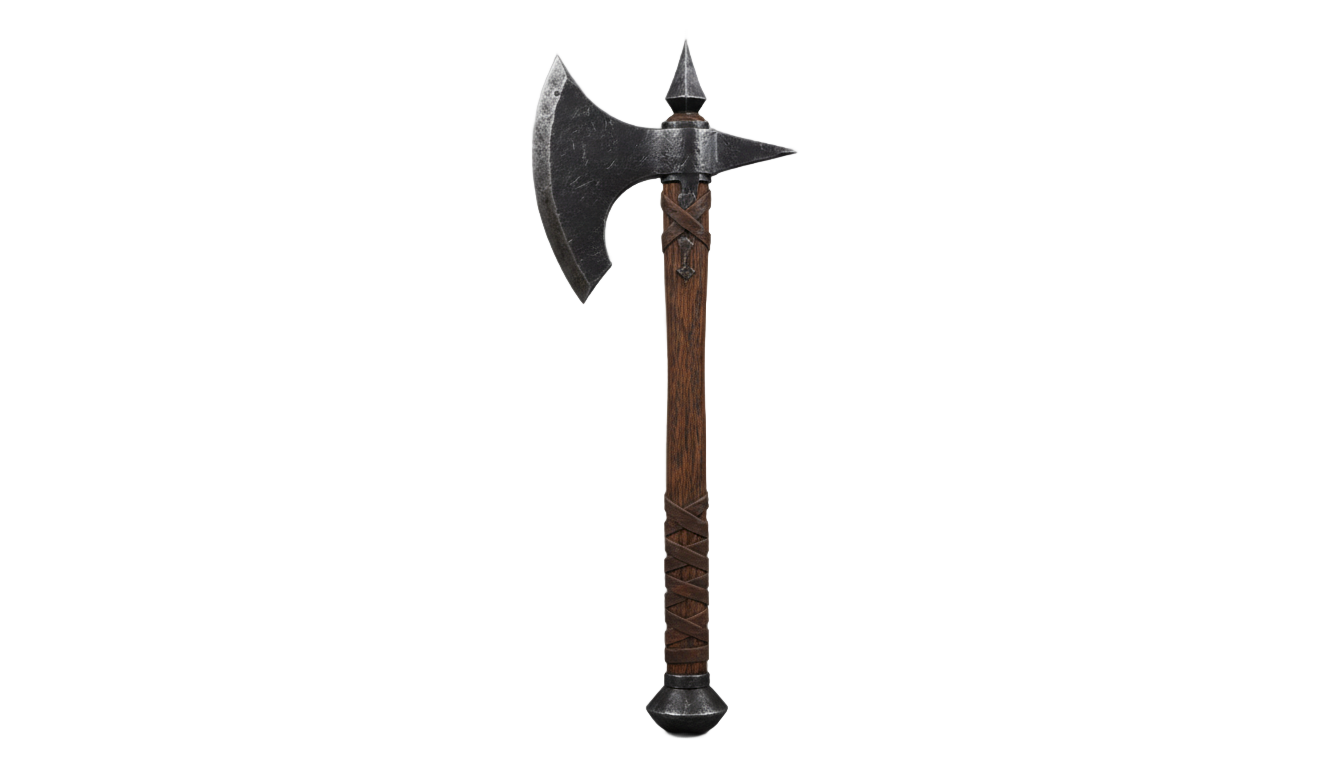 black axe png PNG transparent background