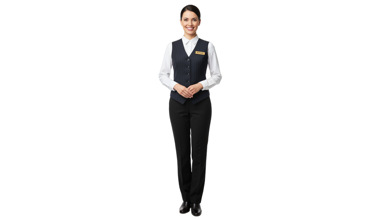 hotel staff png PNG transparent background