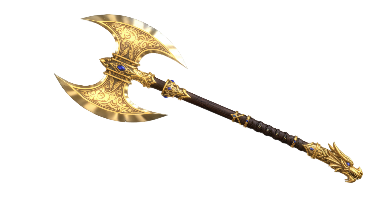 golden axe logo png PNG transparent background