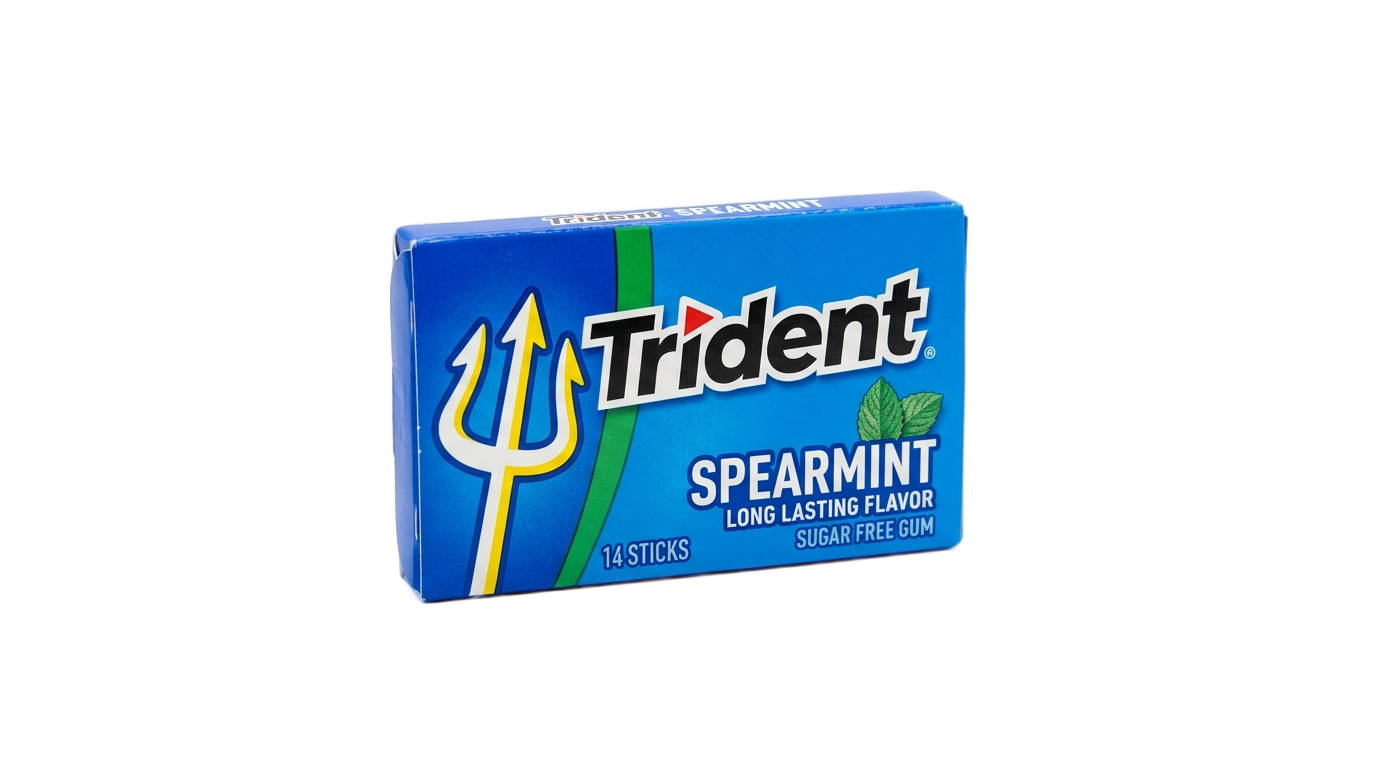 trident gum png PNG transparent background