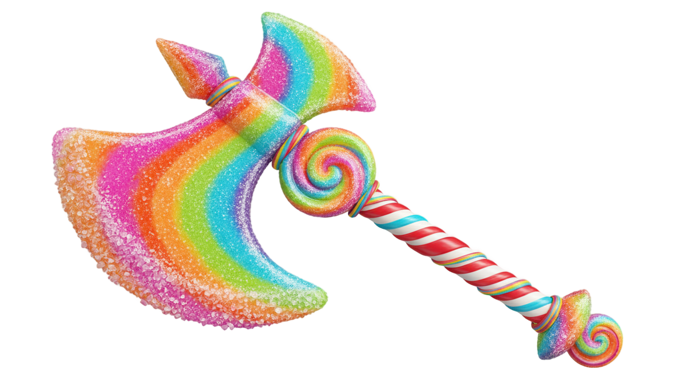 candy axe png PNG transparent background