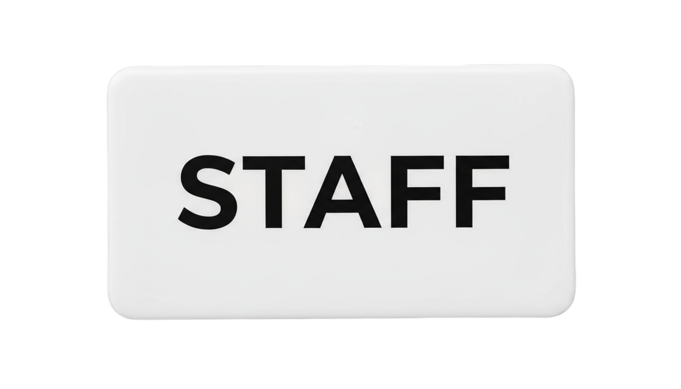 staff word png PNG transparent background