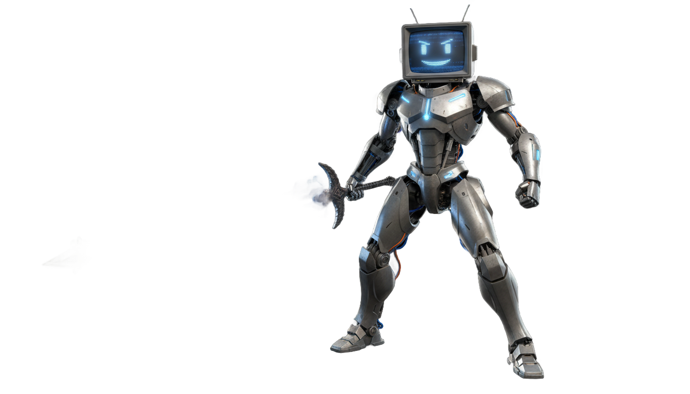 titan tv man sword png PNG transparent background