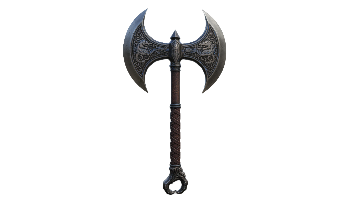 war axe mobile legends png PNG transparent background