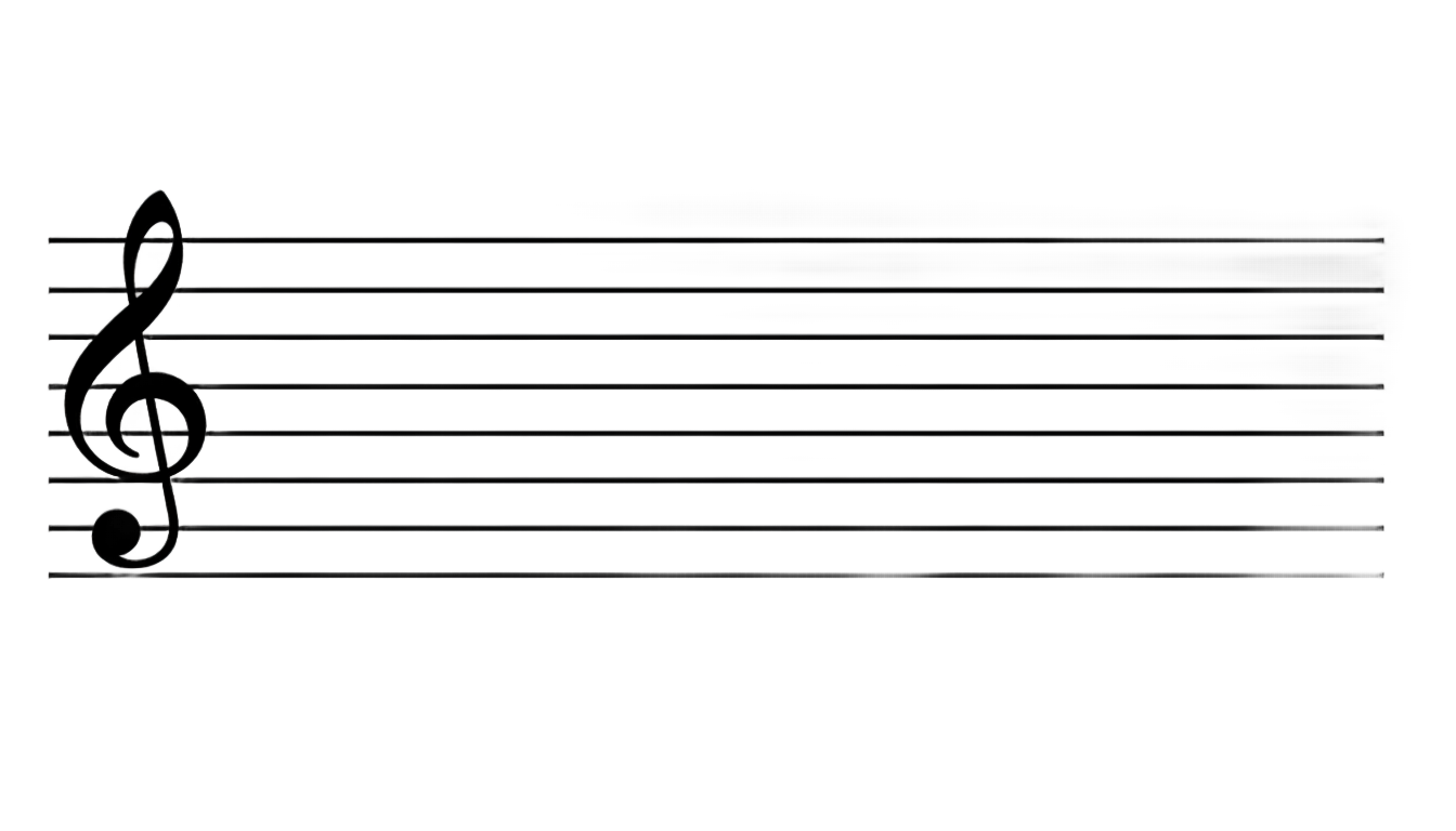 musical staff png PNG transparent background