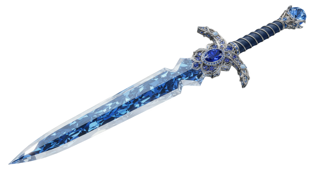diamond sword png PNG transparent background