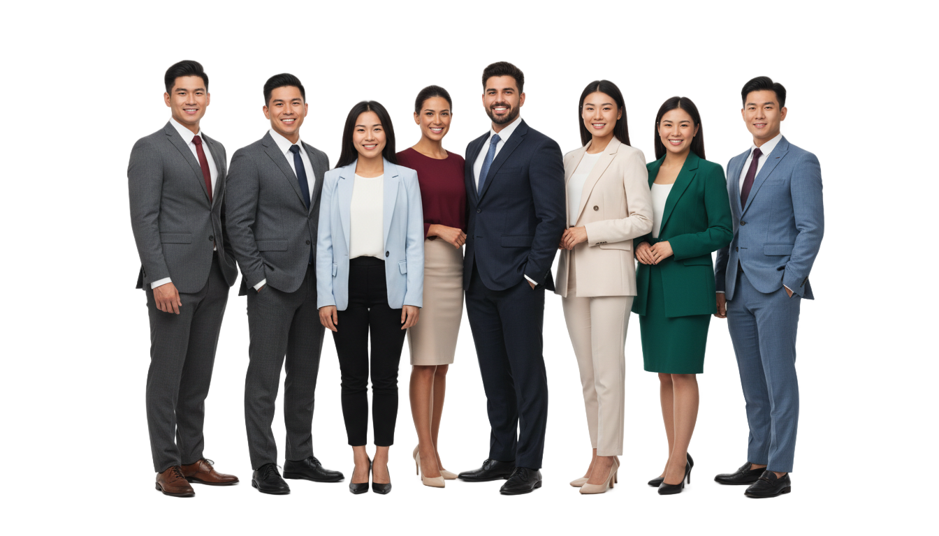 office staff png PNG transparent background