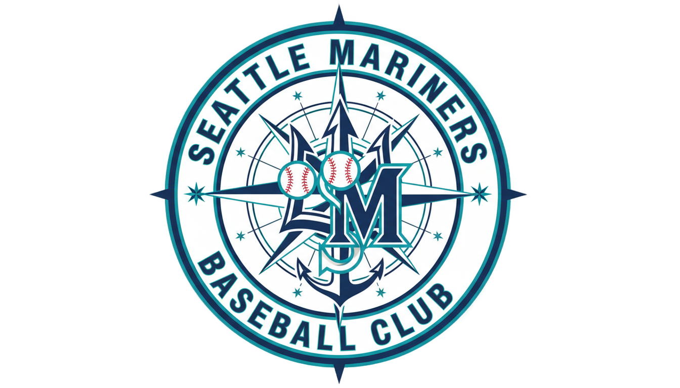 mariners trident logo png PNG transparent background