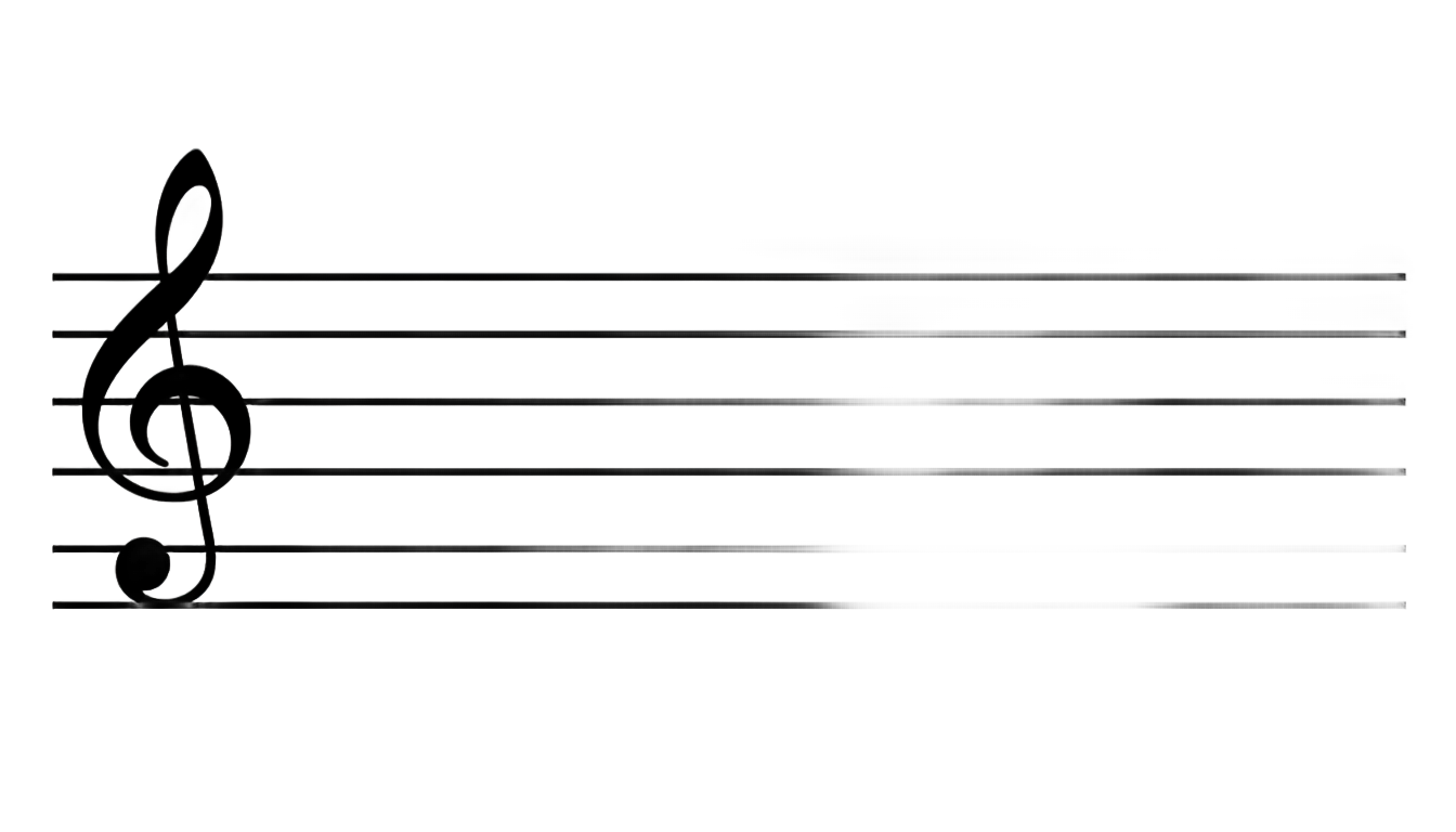 music staff png PNG transparent background
