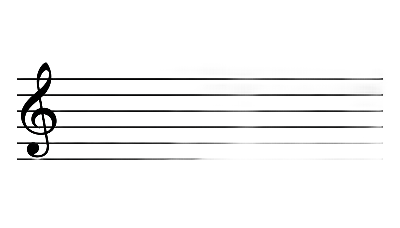 musical staff png PNG transparent background