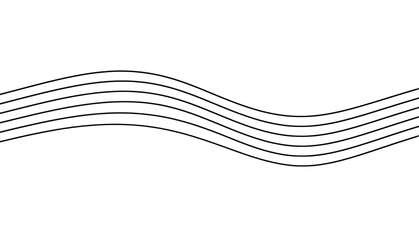wavy music staff png PNG transparent background