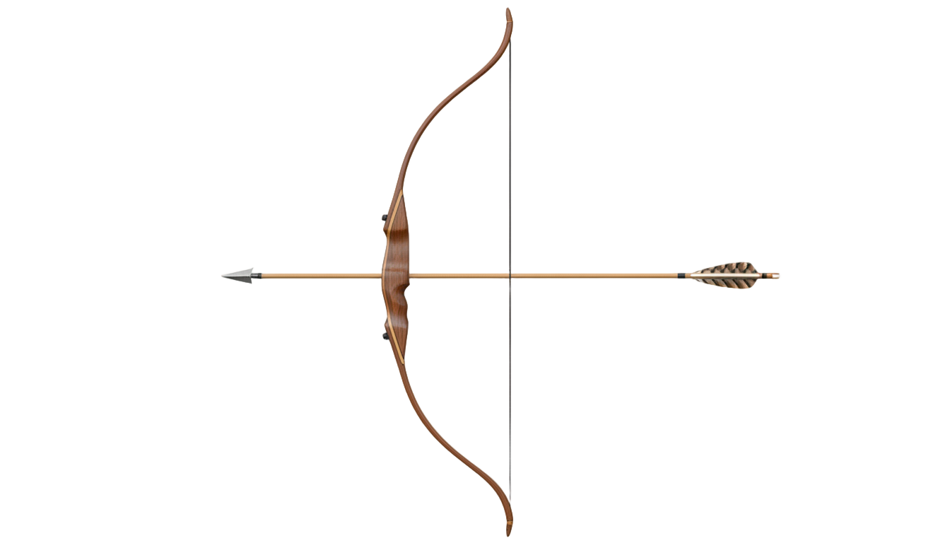 bow and arrow vector png PNG transparent background