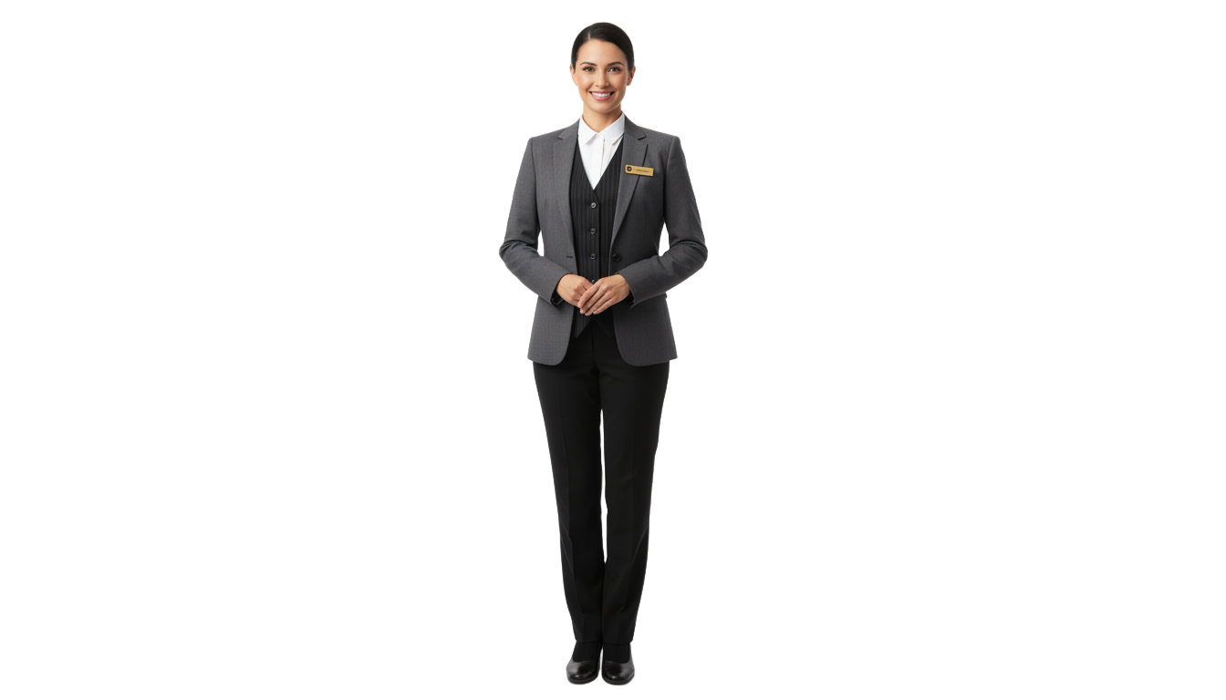 hotel staff png PNG transparent background