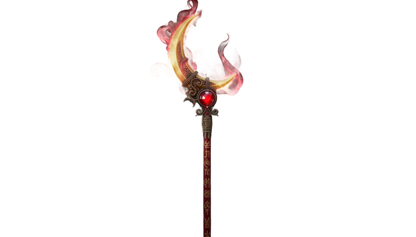 staff of homa png PNG transparent background