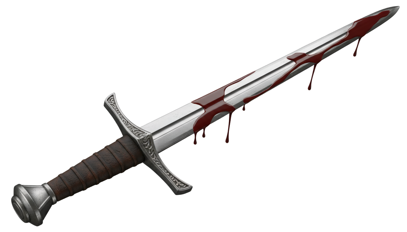 bloody sword png PNG transparent background