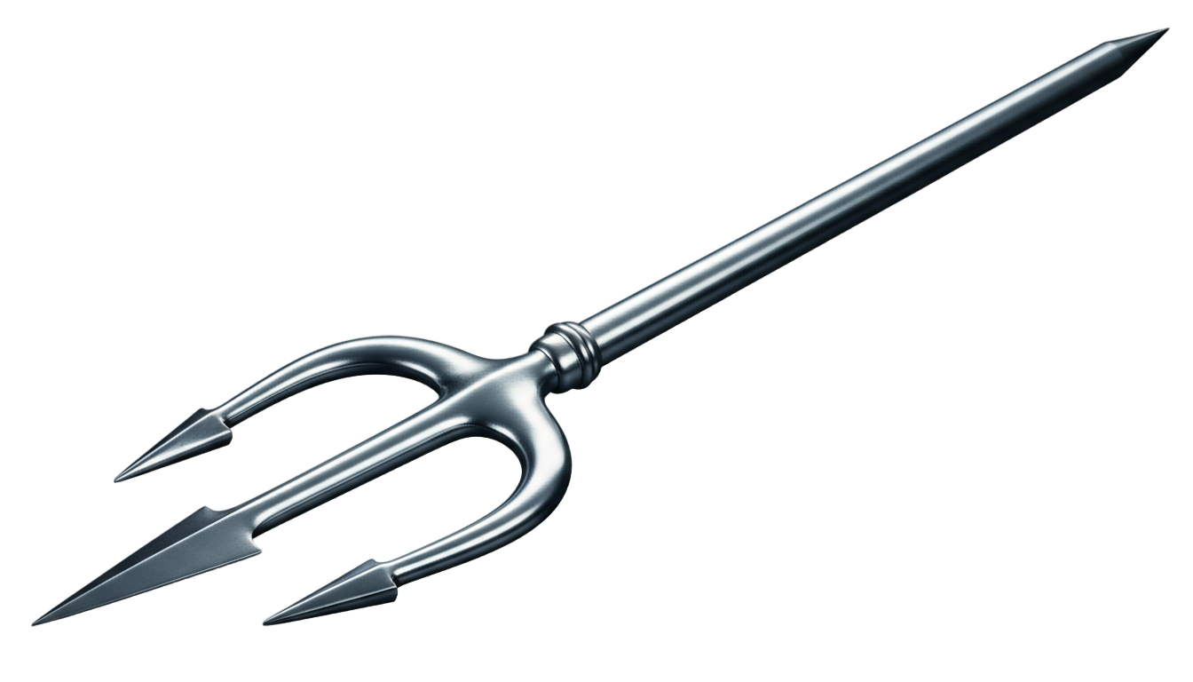 trident symbol png PNG transparent background