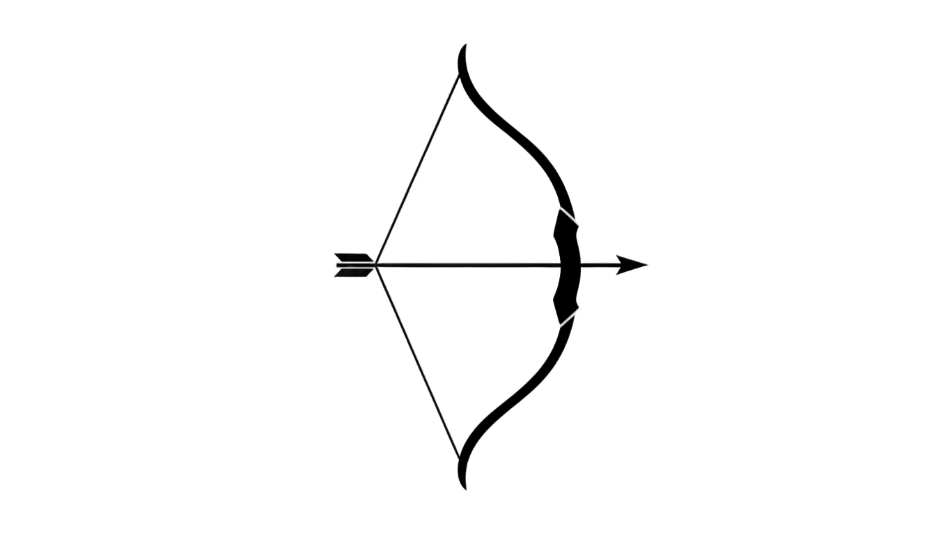 bow and arrow icon png PNG transparent background