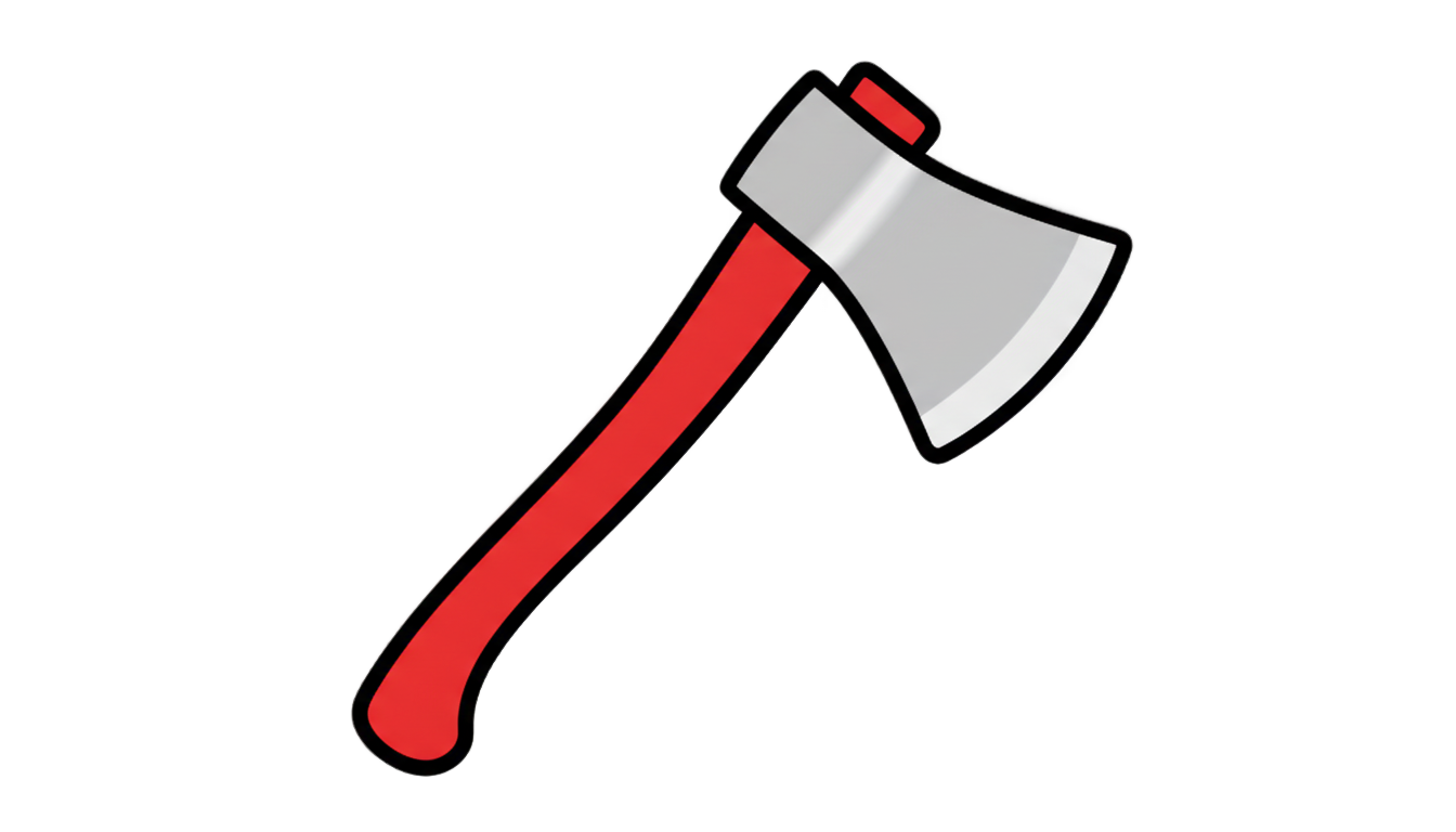 axe emoji png PNG transparent background