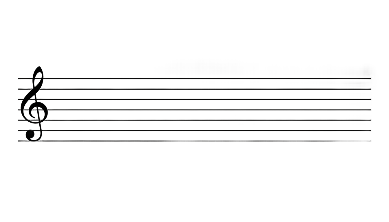 musical staff png PNG transparent background