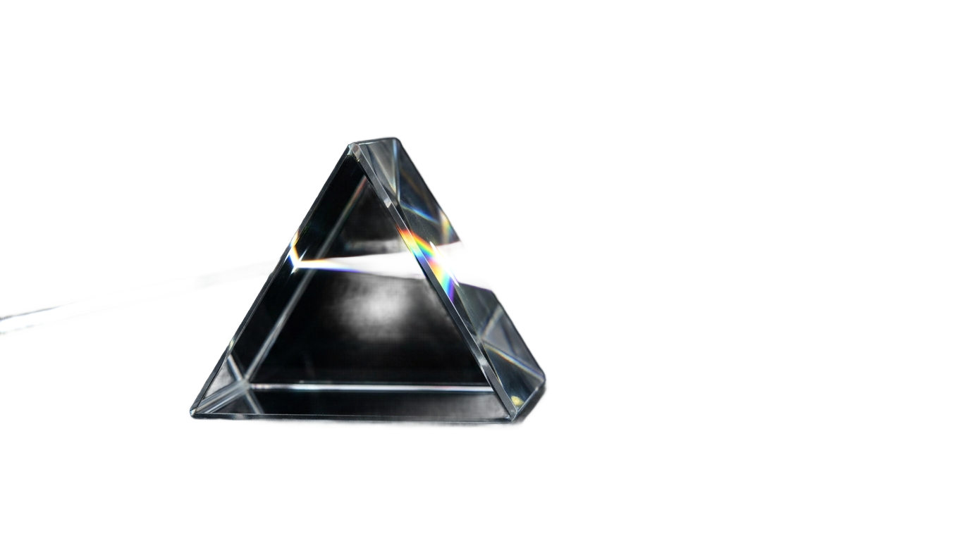 rainbow prism png PNG transparent background