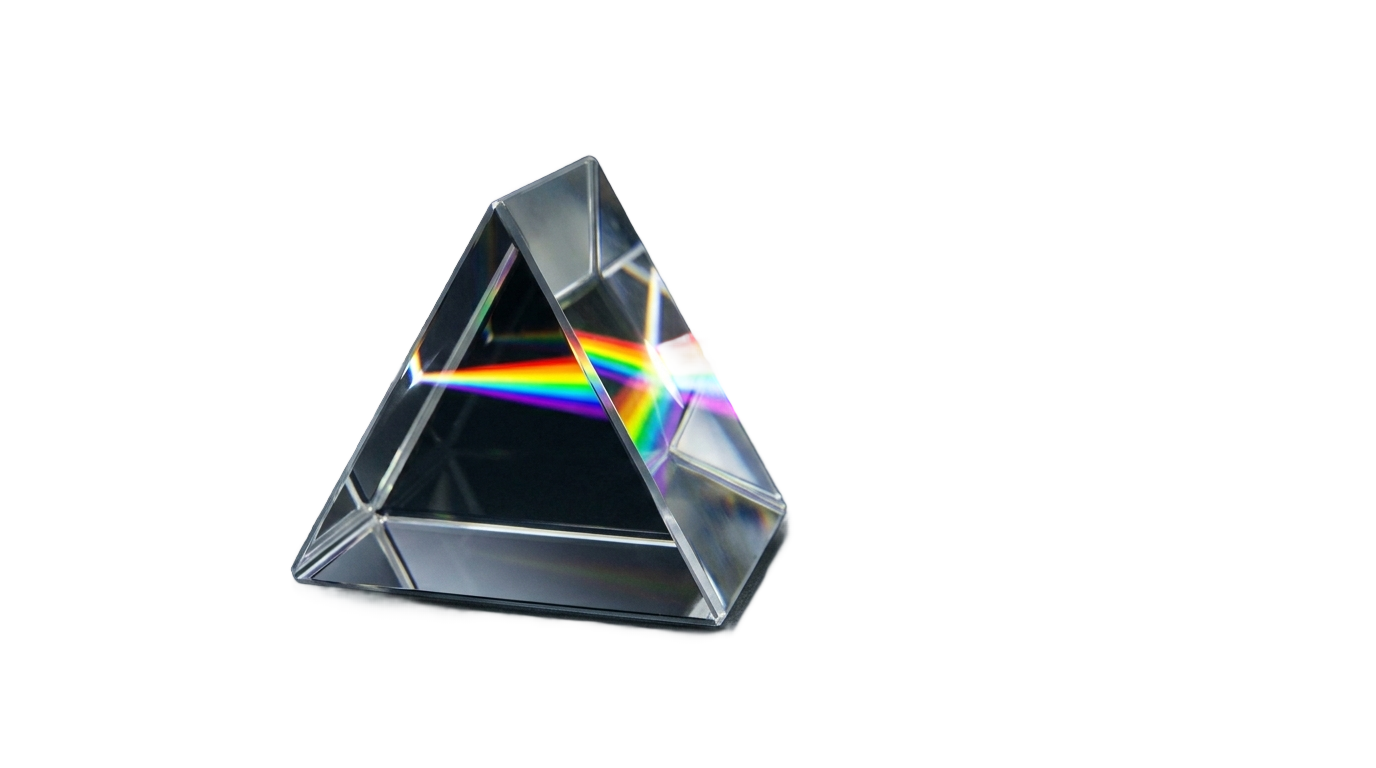 rainbow prism png PNG transparent background