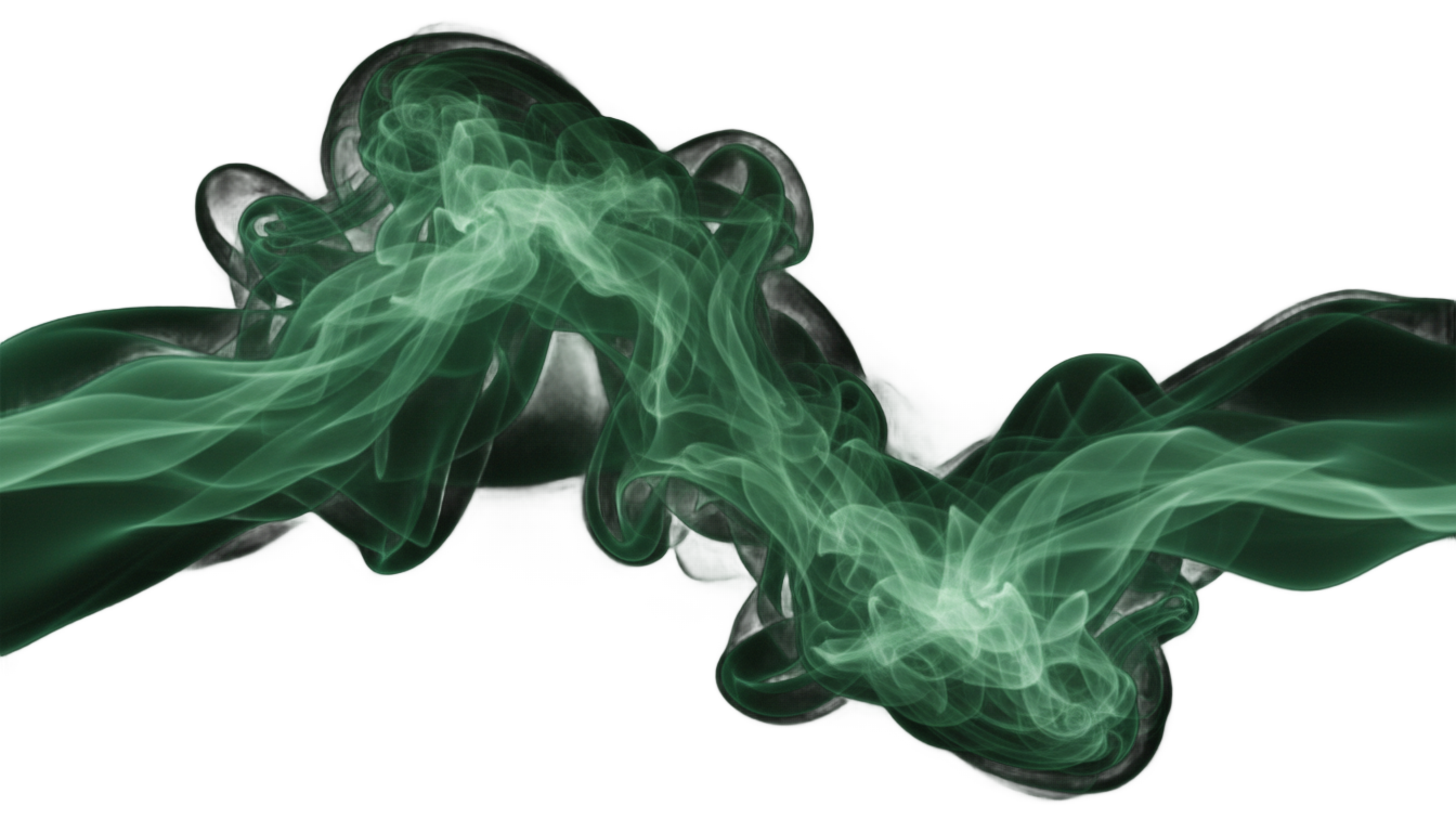 green fog png PNG transparent background