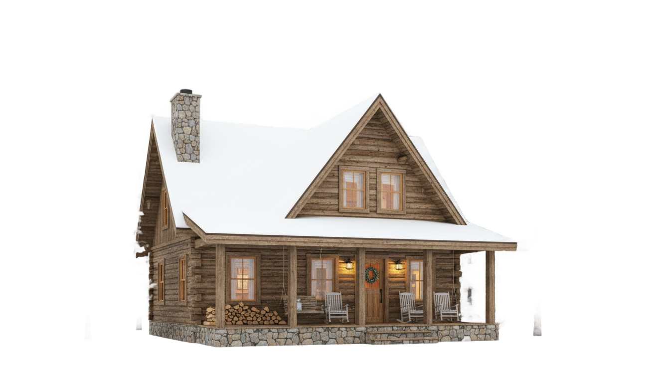sunset lodge png PNG transparent background
