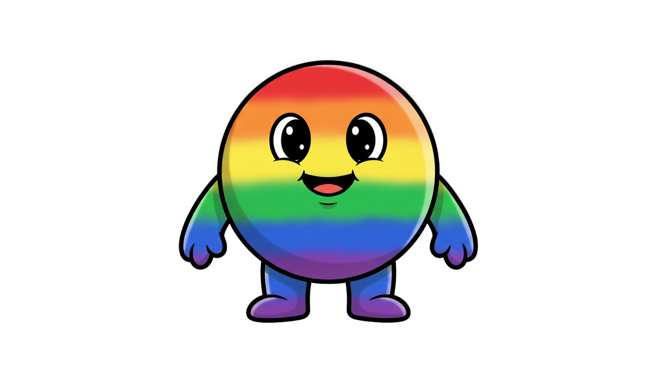 rainbow friend png PNG transparent background