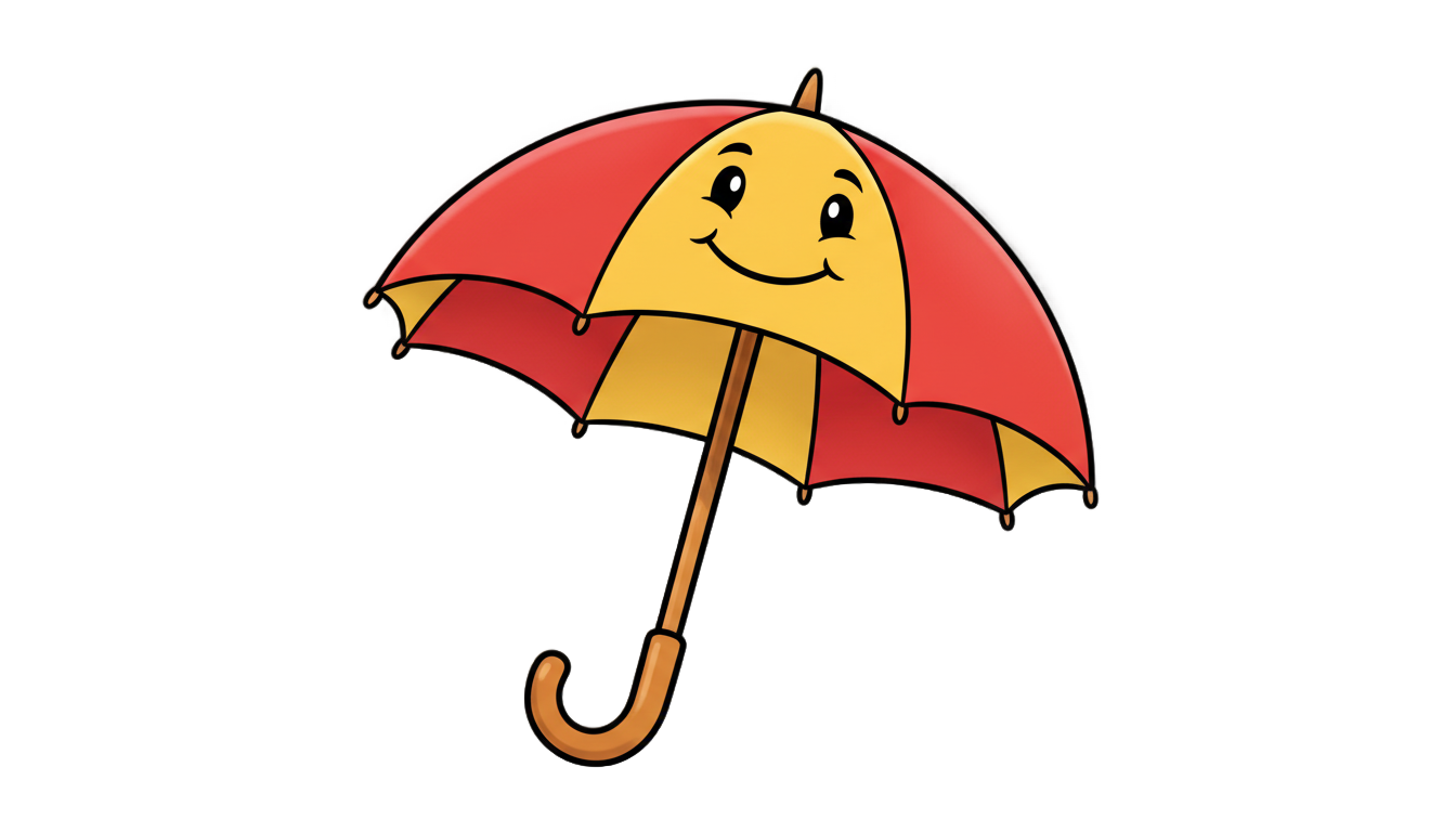 umbrella cartoon png PNG transparent background